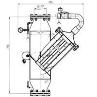 Фильтр ФПБ-11 пожарный самопромывной с байпасом