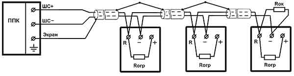 Схема подключения Артон ТПТ-2 к 2х проводной линии